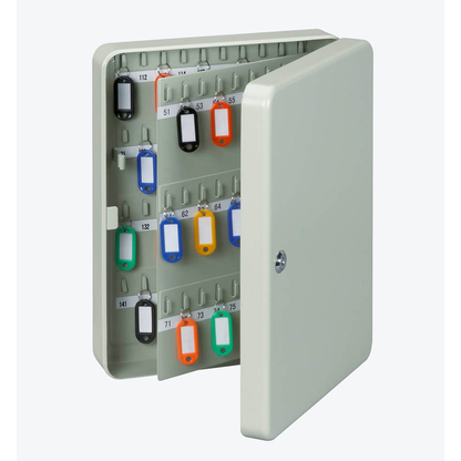 Artikelbild für MAUL Schlüsselkasten grau mit 140 Haken, Zylinderschloss, 29,0 x 8,8 x 37,5 cm, 1 St., Artikelnummer 569703