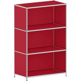 Artikelbild 1 für viasit Aktenregal System4 rubinrot 77,9 x 40,4 x 118,2 cm, 1 St., Artikelnummer 502274