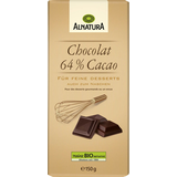 Artikelbild 1 für ALNATURA Bio 64% Cacao Schokolade 150,0 g, Artikelnummer 294789