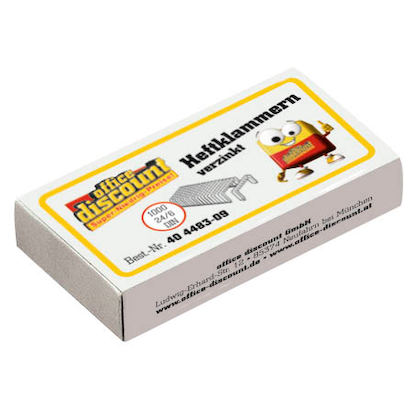 Artikelbild 3 für office discount Heftklammern 24/6, 10.000 St., Artikelnummer 404483