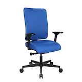 Artikelbild 1 für Topstar Bürostuhl Sitness Open X (P) Deluxe, OX600TW2 T26 Stoff blau, Gestell schwarz, Artikelnummer 689588