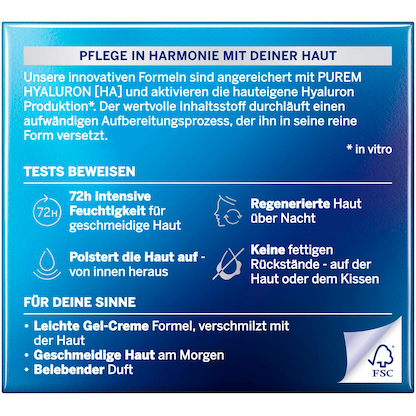 Artikelbild 4 für NIVEA HYDRA SKIN EFFECT REGENERIERENDE Gesichtscreme 50,0 ml, Artikelnummer 578027