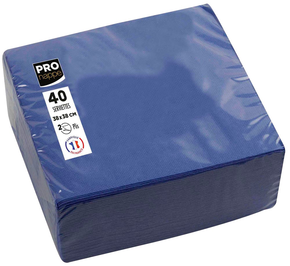 Le Nappage Tex Touch Servietten – 40 Stück, 38x38 Cm, FSC-zertifiziert, In Anisgrün (Packung Mit 3)