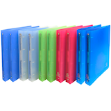 Artikelbild 1 für Exacompta Chromaline Ringbücher 4-Ringe farbsortiert 4,0 cm DIN A4, 10 St., Artikelnummer 681118