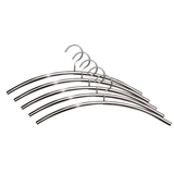 Artikelbild 1 für Kerkmann Kleiderbügel silber, 5 St., Artikelnummer 140756