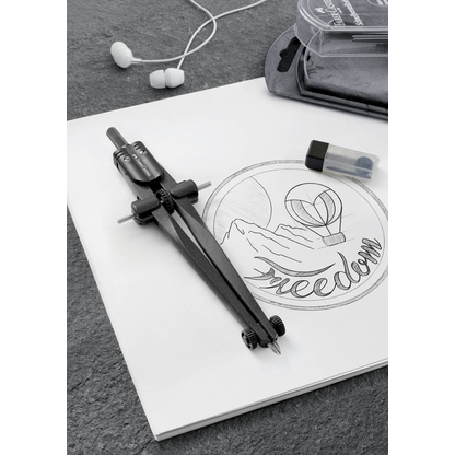 Artikelbild 5 für FABER-CASTELL Zirkel Stream blackstone, 1 St., Artikelnummer 892467