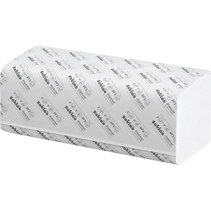 Artikelbild für Satino Papierhandtücher 276520 smart Zick-Zack-Falzung 2-lagig 4.000 Tücher, Artikelnummer 485191