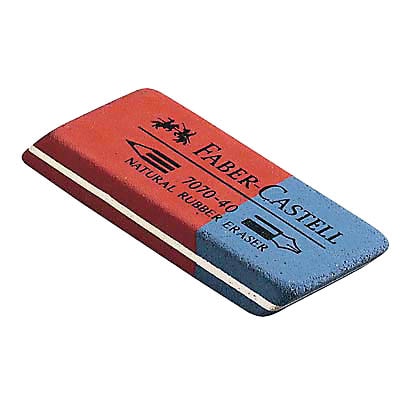 Faber-Castell Radiergummi, staubfrei (exzellentes sauberes Radieren