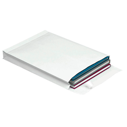 Artikelbild 3 für MAILmedia Faltentaschen DIN B4 ohne Fenster weiß mit 4,0 cm Falte, 100 St., Artikelnummer 829242