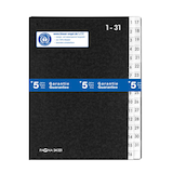 Artikelbild 1 für PAGNA Pultordner 1-31 schwarz, 1 St., Artikelnummer 198804