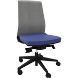 Artikelbild 1 für Quadrifoglio Bürostuhl Omnia Netz Stoff blau, Gestell schwarz, Artikelnummer 321077
