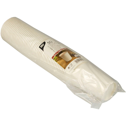Artikelbild 2 für STARPAK Einweg-Trinkbecher weiß 0,3 l, 50 St., Artikelnummer 498365