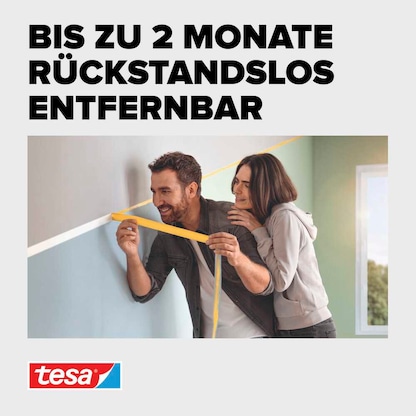 Artikelbild 6 für tesa PERFECT+ Kreppband orange 19,0 mm x 50,0 m 1 Rolle, Artikelnummer 724227