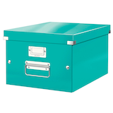 Artikelbild 1 für LEITZ Click & Store Aufbewahrungsbox 16,7 l eisblau 28,1 x 36,9 x 20,0 cm, 1 St., Artikelnummer 211058