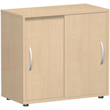 Artikelbild 1 für geramöbel Schiebetürenschrank Flex, S-382501-BB buche 1 Fachboden 80,0 x 40,0 x 75,2 cm, Artikelnummer 875777