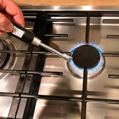 Artikelbild 3 für TFA® Lichtbogenfeuerzeug schwarz, silber, 1 St., Artikelnummer 527587