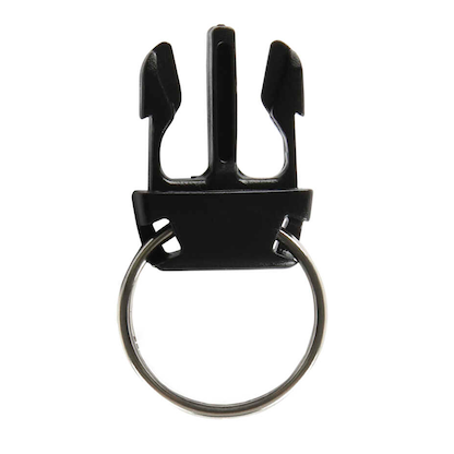 Artikelbild 2 für EICHNER Schlüsselring mit Clip schwarz, Artikelnummer 703938