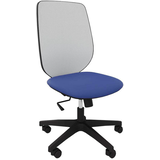 Artikelbild 1 für Quadrifoglio Bürostuhl Okay Netz Stoff blau, Gestell schwarz, Artikelnummer 321032