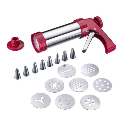 Artikelbild 3 für WESTMARK Garnierspritze silber, rot, 1 St., Artikelnummer 711172