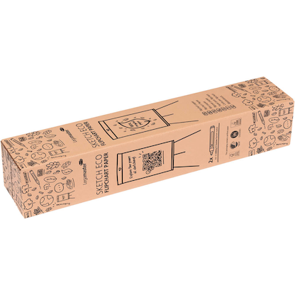 Artikelbild 5 für AKTION: Legamaster Flipchart-Papier SKETCH ECO kariert 65,0 x 98,0 cm, 20 Blatt, 5 Blöcke + GRATIS 2x edding 31 EcoLine Flipchartmarker, Artikelnummer 475729