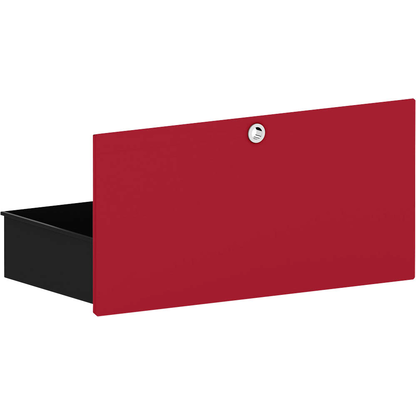 Artikelbild für viasit System4 Schublade rubinrot 75,0 x 37,5 x 37,5 cm, Artikelnummer 501993
