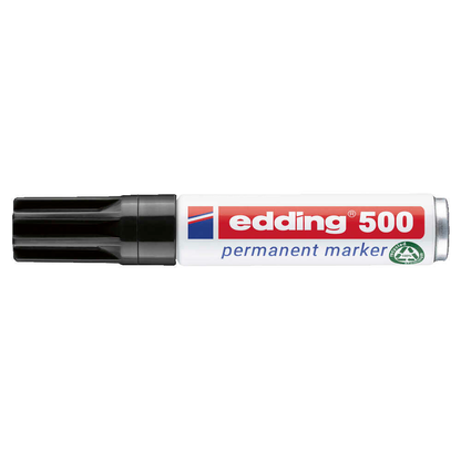 Artikelbild 3 für edding 500 Permanentmarker schwarz 2,0 - 7,0 mm, 1 St., Artikelnummer 311001