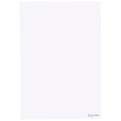 Artikelbild 2 für herlitz Flipchart-Papier blanko 65,0 x 98,0 cm, 20 Blatt, 5 Blöcke, Artikelnummer 574077