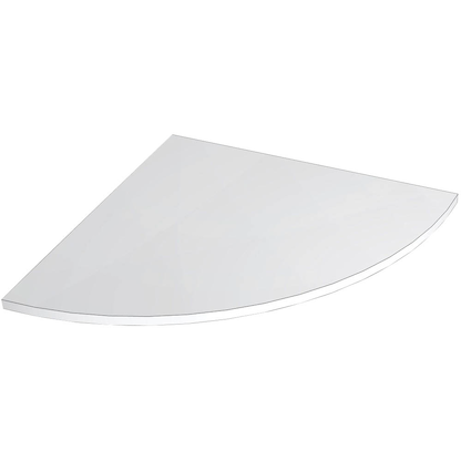 Artikelbild 4 für HAMMERBACHER Verbindungsplatte Orbis lichtgrau, dreieckig abgerundet 80,0 x 80,0 x 2,5 cm, Artikelnummer 648218