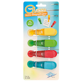 Artikelbild 1 für WEDO GLOSSY Magnete farbsortiert, Kunststoff 8,4 x 4,0 x 2,1 cm, 4 St., Artikelnummer 260176