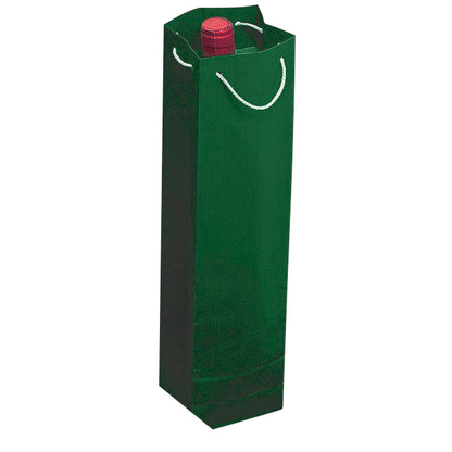 Artikelbild für VP Geschenktüten für Flaschen grün 9,5 x 38,0 cm, 25 St., Artikelnummer 589689