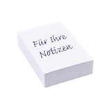 Artikelbild 1 für Notizpapier weiß DIN A7, ca. 250 Blatt, 1 Pack, Artikelnummer 850545