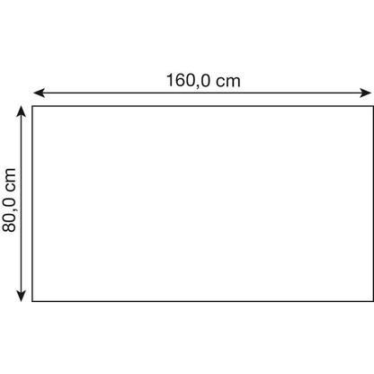 Artikelbild 2 für actiforce Tischplatte lichtgrau rechteckig 160,0 x 80,0 x 2,5 cm, Artikelnummer 117139