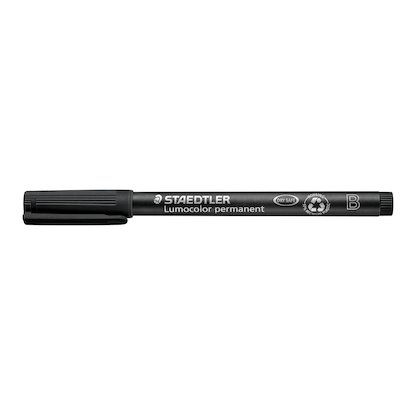 Artikelbild 3 für STAEDTLER Lumocolor® Folienstift schwarz 1,0 - 2,5 mm permanent, 1 St., Artikelnummer 911279