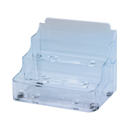 Artikelbild 3 für SIGEL Visitenkartenhalter glasklar, für pro Fach bis zu 70 Visitenkarten, Artikelnummer 248005