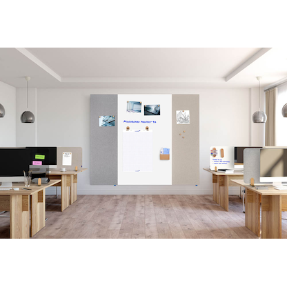 Artikelbild 4 für Legamaster Tischtrennwand ELEMENTS 7-209834, beige 120,0 x 60,0 cm, 1 St., Artikelnummer 496627