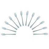 Artikelbild 1 für solex® Dessertgabeln Karina silber, 12 St., Artikelnummer 984132