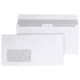 Artikelbild 1 für ÖKI Briefumschläge DIN lang+ mit Fenster Offset weiß haftklebend 25 St., Artikelnummer 506004