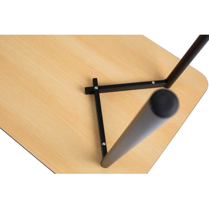 Artikelbild 5 für PAPERFLOW easyHome HOPM Schreibtisch buche rechteckig, 4-Fuß-Gestell schwarz 114,0 x 60,0 cm, Artikelnummer 381907