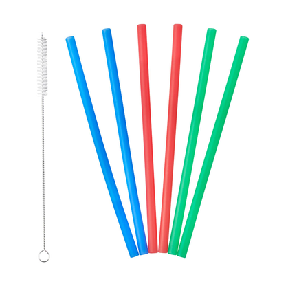Artikelbild für 6 LURCH Strohhalme farbsortiert, Artikelnummer 637957
