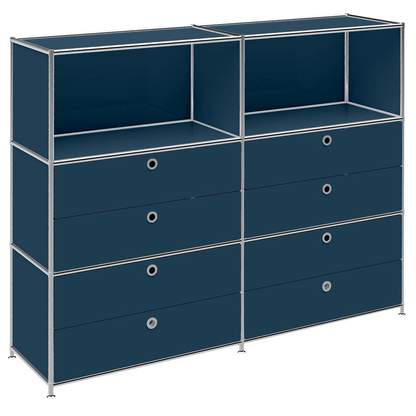 Artikelbild für viasit Sideboard System4, 86327 violettblau 152,9 x 40,4 x 118,2 cm, 1 St., Artikelnummer 502056