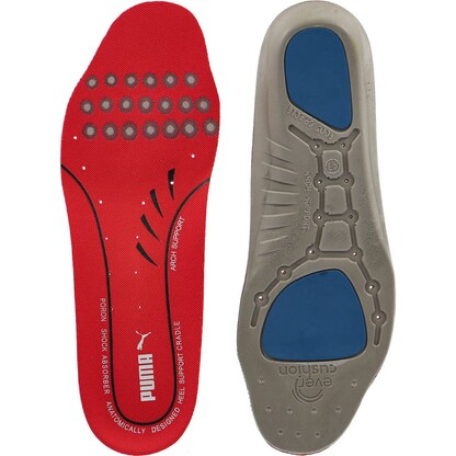Artikelbild für PUMA® unisex Einlegesohlen evercushion plus rot Größe 45, Artikelnummer 590283