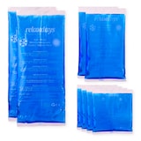 Artikelbild 1 für relaxdays Kühlpad-Set 8er 10026303_0 blau, 1 Set, Artikelnummer 140291