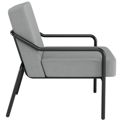 Artikelbild 2 für medso powered by PAPERFLOW Sessel MEDSO M grau schwarz Stoff 58,0 x 74,3 x 73,6 cm, 1 St., Artikelnummer 522249