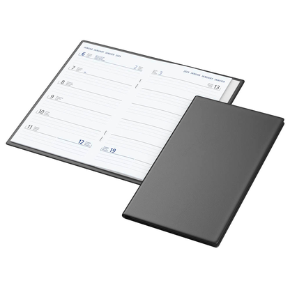 Artikelbild für geiger notes Taschenkalender Wochenplaner Septimus 2026 schwarz, 1 St., Artikelnummer 550739