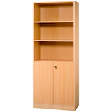 Artikelbild 1 für HAMMERBACHER Regalschrank Savona, V6770/6/6/SG buche 80,0 x 42,0 x 200,4 cm, 1 St., Artikelnummer 575035