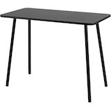 Artikelbild 1 für PAPERFLOW easyHome HOPM Schreibtisch schwarz rechteckig, 4-Fuß-Gestell schwarz 100,0 x 50,0 cm, Artikelnummer 381844