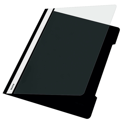 Artikelbild 5 für LEITZ Schnellhefter 4191 Kunststoff schwarz DIN A4, 1 St., Artikelnummer 257996