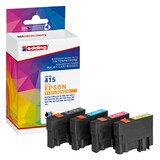 Artikelbild 1 für edding EDD-415 schwarz, cyan, magenta, gelb Druckerpatronen kompatibel zu EPSON T1295L, 4er-Set, Artikelnummer 280685