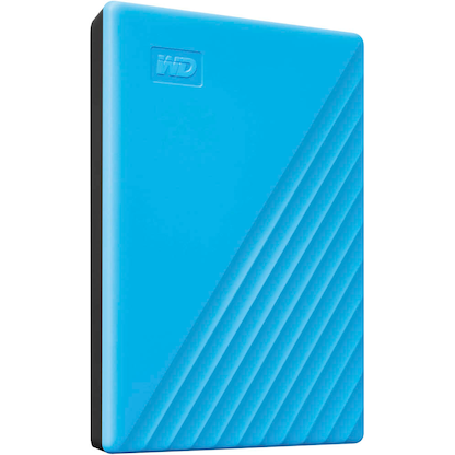 Artikelbild 2 für Western Digital My Passport 2 TB externe HDD-Festplatte blau, schwarz, Artikelnummer 941125