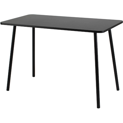 Artikelbild für PAPERFLOW easyHome HOPM Schreibtisch schwarz rechteckig, 4-Fuß-Gestell schwarz 114,0 x 60,0 cm, Artikelnummer 381883